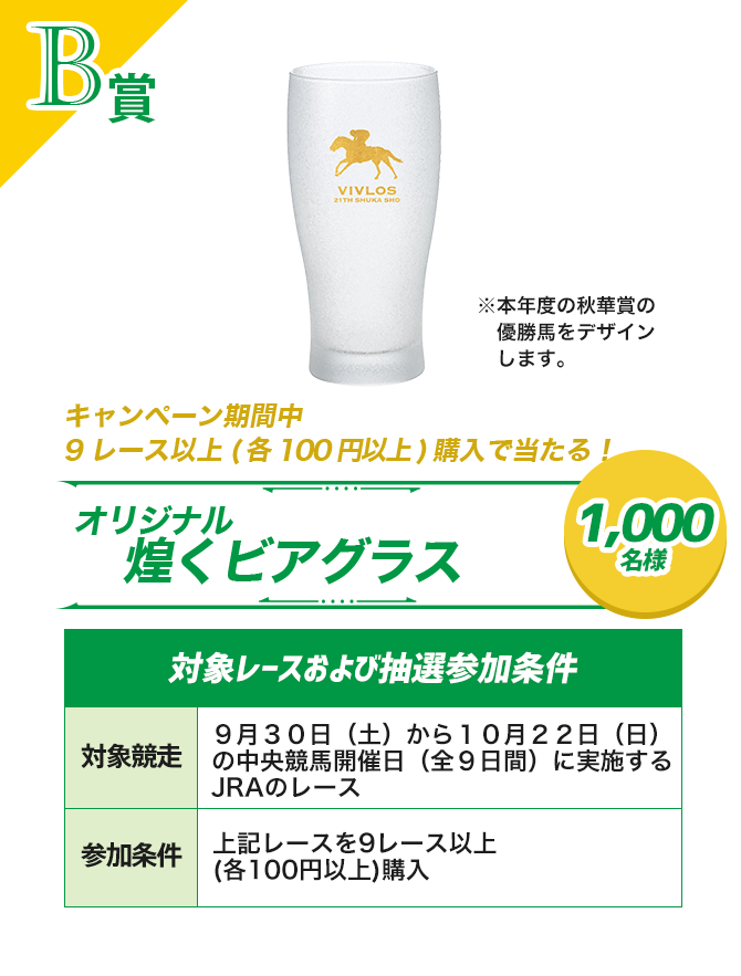 B賞