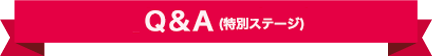 Q&A(特別ステージ)