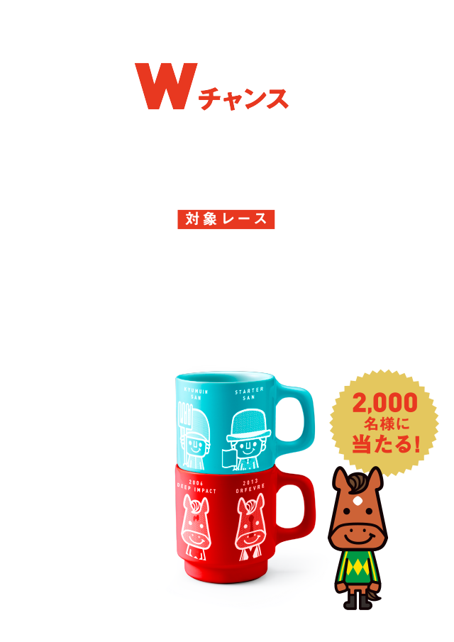 Wチャンス賞 オリジナルペアマグCOLLECTION