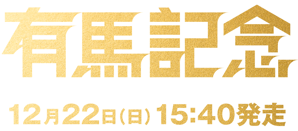 有馬記念 12月22日（日）15:40発走