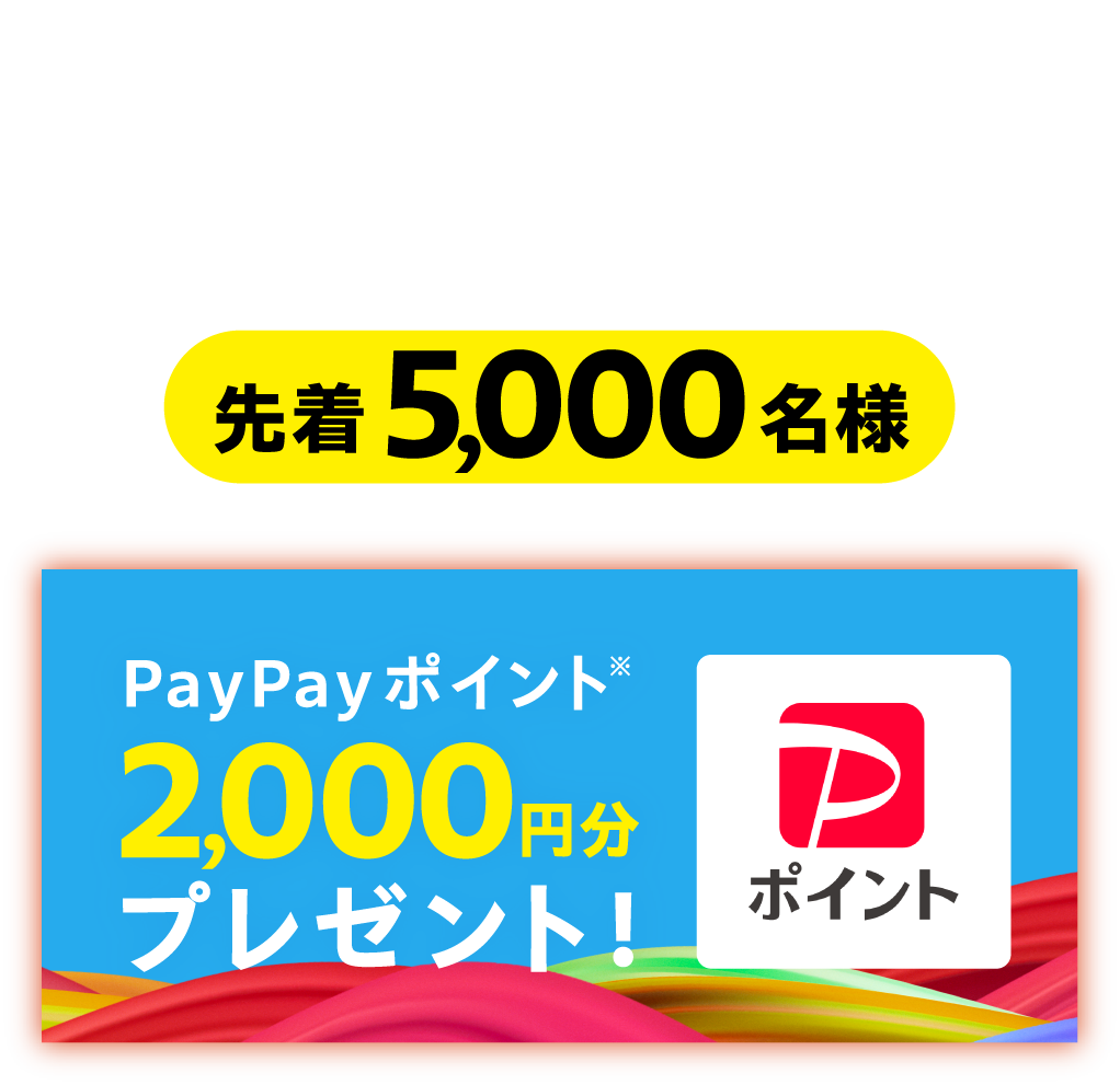 有馬記念即PAT新規加入キャンペーン 新規加入者賞 PayPayポイント※ 2,000円分プレゼント！ 先着5,000名様