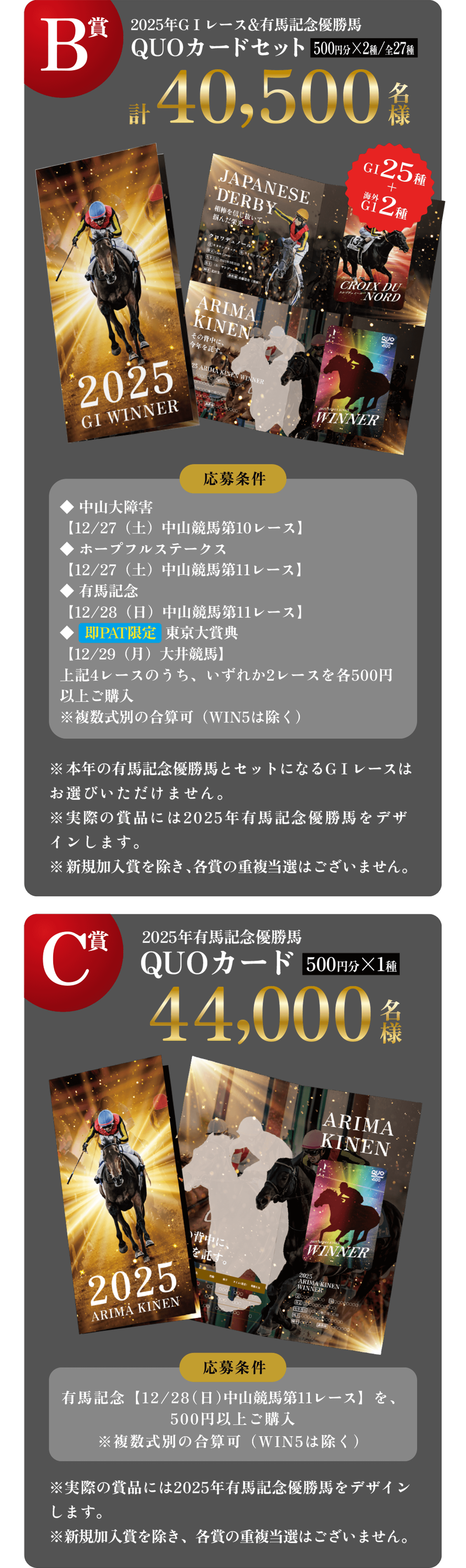 有馬記念キャンペーン その背中に、今年を託す。 | JRA