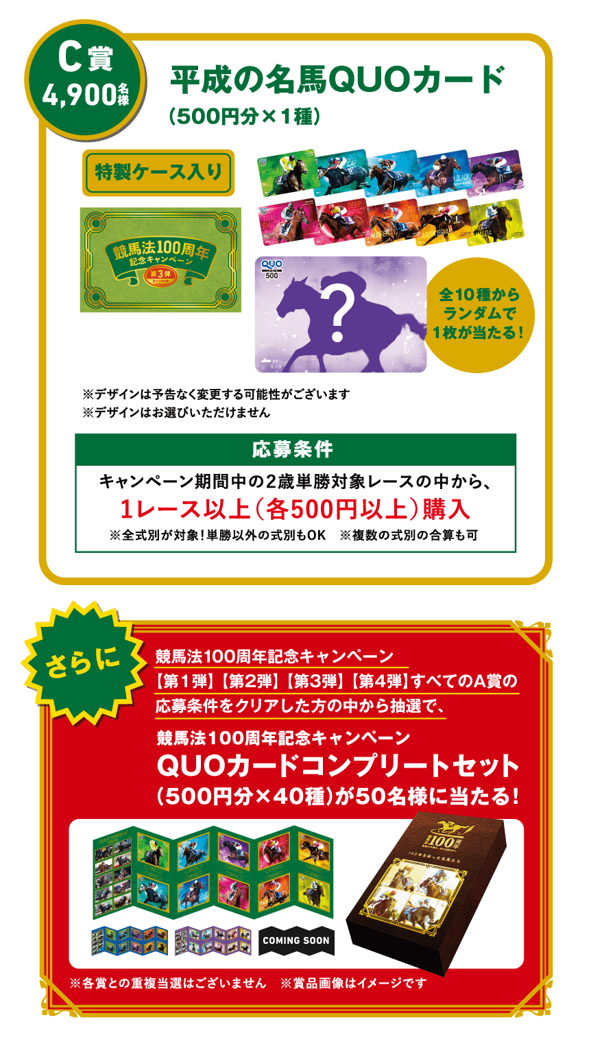 競馬法100周年記念キャンペーン|JRA