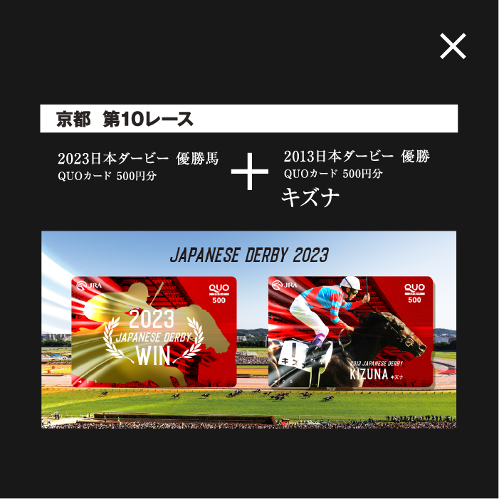 豪華賞品が90,000名様に当たる！日本ダービーキャンペーン|JRA