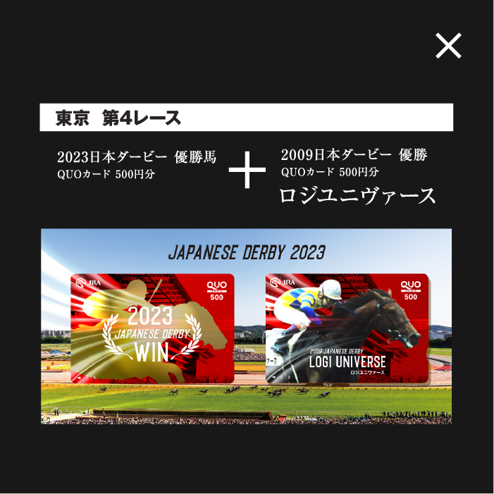 豪華賞品が90,000名様に当たる！日本ダービーキャンペーン|JRA